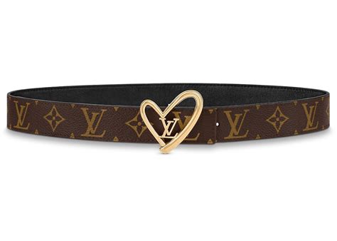 louis vuitton fall in love belt|Louis Vuitton Limited Edition Reversible Belt 30MM Fall In Love.